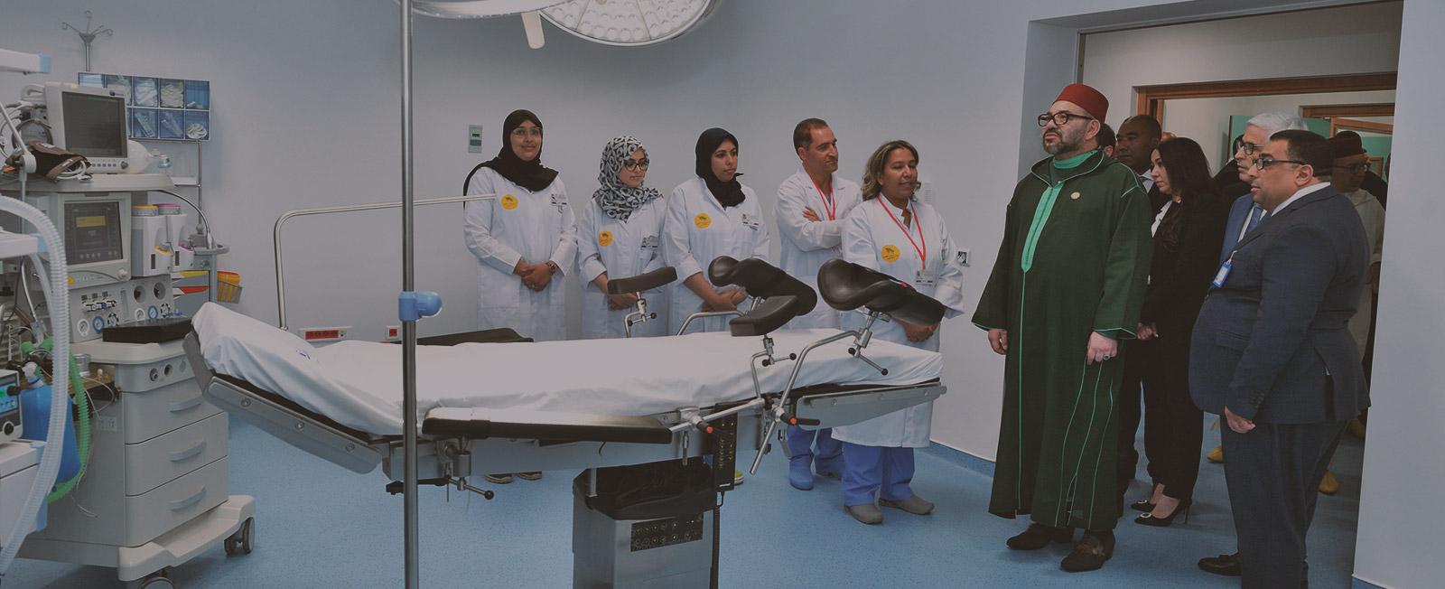 Sa Majesté le Roi Mohammed VI inaugure à Sidi Moumen un Centre médical de proximité